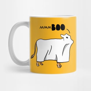 Halloween Ghost Cow Mug